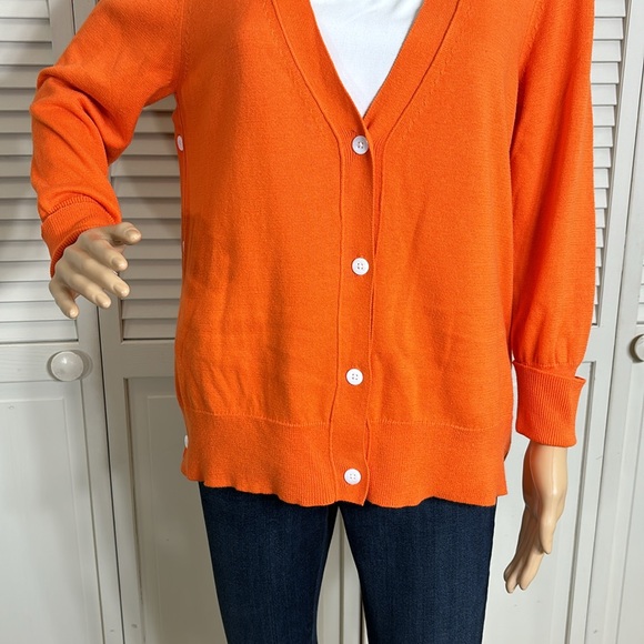 Gretchen Scott Side Buttons Cardigan Sweater Size XS - Picture 3 of 10